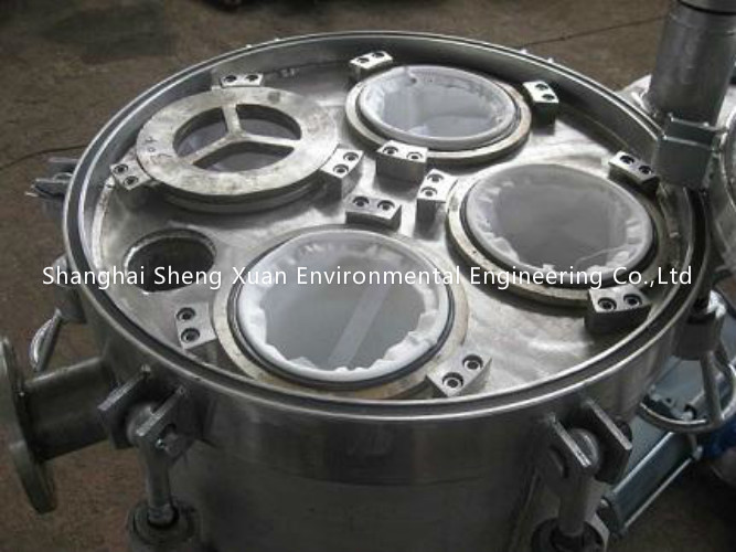 Mechanical Flange Connection DN50 Bag Filter Housing