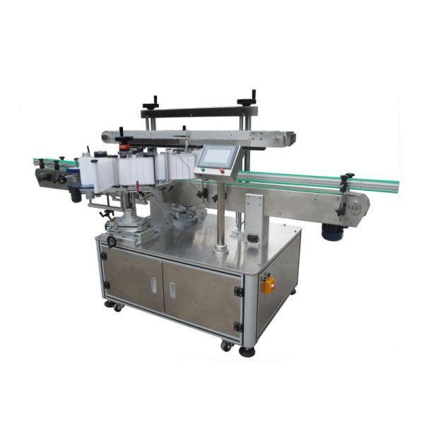 Double Sided Flat Bottle Labeling Machine 25-200 pcs/min high speed