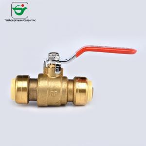 China 3/4X3/4'' Chrome Plated Forged Brass Ball Valves For Water on sale