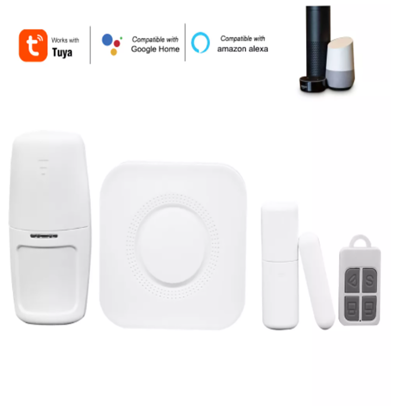 Glomarket WIFI Tuya Smart Home Security Alarm Siren System Wireless Fire Burglar