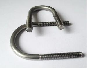  U Shape Bolts 4mm Stainless Steel Trailer Axle Square Bent Flat U Shaped Bolt Ss 316 Manufactures