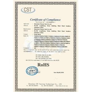 ShenZhen Pinsum Tech Co.,Ltd Certifications