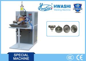 China HWASHI Capilliary Thermostat Roll Welding Machine / Seam Welding Equipment 780x1250x1800mm on sale