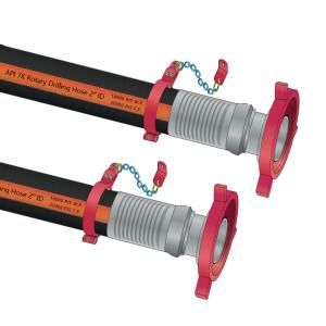  Rig Rubber Rotary Drilling Hose API 7k API 17K standards Manufactures