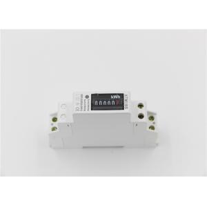  120V/220V/230V Single Phase DIN Rail Smart KWH Energy Meter 5(30)A Manufactures