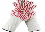 Family Heat Resistant Work Gloves Silicone Printing Up To 932 ℉ Temperature