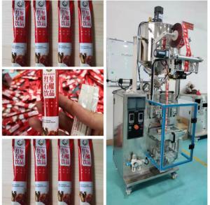  Intelligent Automatic Bag Packing Machine / Sauce Packaging Equipment Manufactures