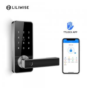  Smart Fingerprint Door Lock Bluetooth Fingerprint Combination Lock With Master Key Manufactures