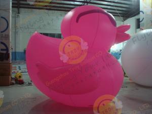 China Floating Inflatable Duck 6m Outdoor Advertising Digital Printing on sale