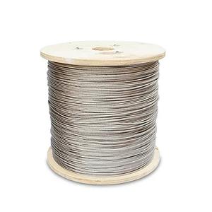  0.9mm 7*4 Type Galvanized Steel Wire Rope for High Strength Timing and Conveyor Belts Manufactures