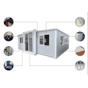  3 In 1 Prefabricated Foldable Expandable Container Living Homes Manufactures