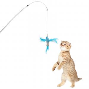  Lightweight Interactive Pet Toy , Cat Treat Sticks For Cats OEM / ODM Available Manufactures