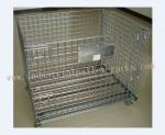Wire Mesh Foldable Storage Cage1200 X 800mm Material Handling Equipment