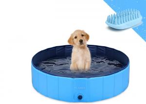  Inflatable PVC Portable Dog Bath Tub Foldable Waterproof CE Certified Manufactures