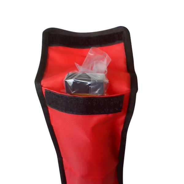 5 Meter 5 Sections Survey Equipment Accessories Bubble Staff With Carry Bag