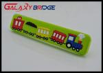 Big Train Colorful Rubber Drawer Pulls Cartoon Knobs 32mm Soft Plastic Kids