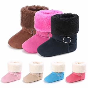  Fancy fuzzy Winter snow warm boy and girl  baby shoes boots Manufactures
