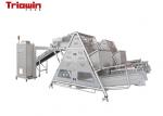 Auto Dried Fruit And Vegetable Processing Line With Washing Elevating Sorting