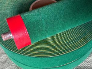  Green Velvet With Adhesive Backing Rough Surface Rapier Loom Self-Adhesive Roller Manufactures