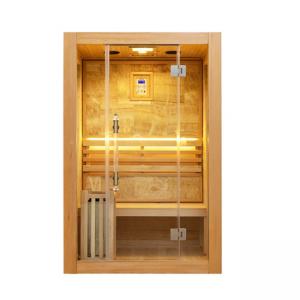 China 2 Person Red Cedar Steam Sauna Room Indoor Sauna House 6000w on sale