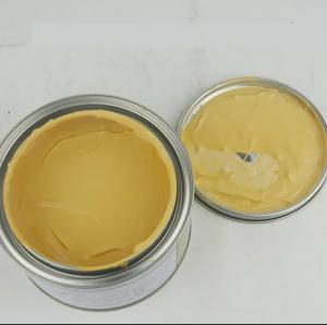  Fast Drying Polyester Body Filler , Unsaturated Resin Yellow Paste Car Body Filler Manufactures