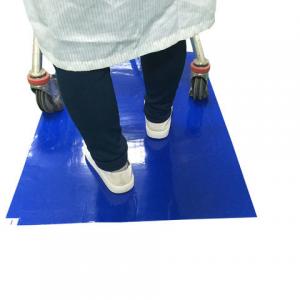  OEM Sticky Mat Adhesive Low Density Polyethylene Cleanroom Adhesive Tacky Mats For Clean Room Manufactures