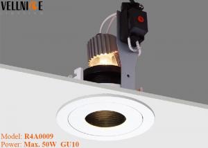 China 95mm Fixture downlighting  , GU10 lamp holder downlight , 220V GU10 lamp fixture on sale
