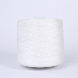  High Strength Ring Spun Polyester Yarn 50s Counts Knotless Paper Cone For Knitting Manufactures