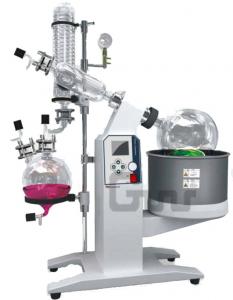 China 5L/10L/20L/50L Rotary Evaporator with Vertical Condenser and Stainless Steel Bath on sale