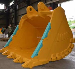 China 0.3 - 0.6 Cbm Excavator Heavy Duty Bucket For EC140B EC210B EC360B on sale
