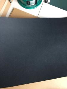China 350g Eco Friendly Single Coated 210*297mm Black Craft Paper Roll on sale