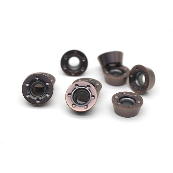 Round Carbide Thread Milling Inserts Multi Material RDMT1604 MO