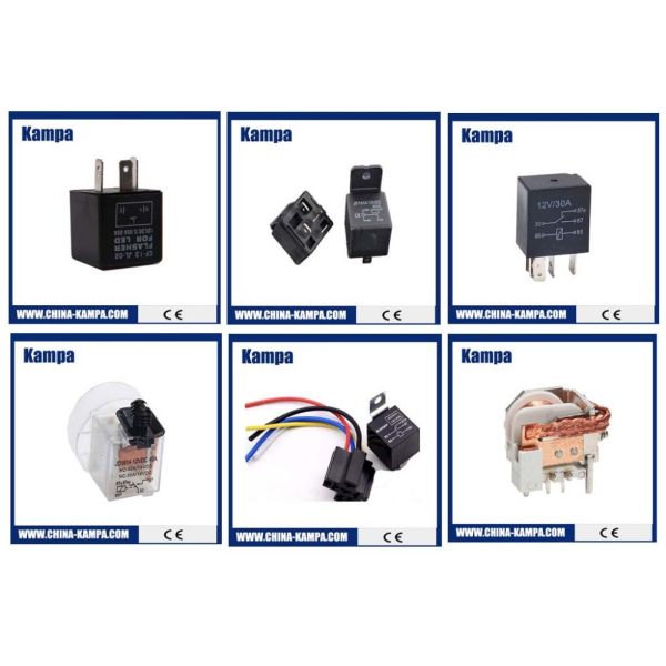 New 80A 12V 5pins universal Car Relay 12V transparent auto relay