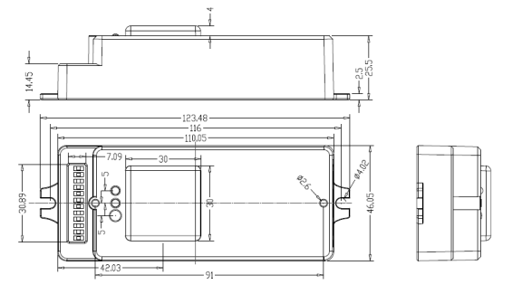 Dimmable UL Certified Motion Sensor 15m Max Installation Height