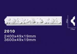 China Decorative Polyurethane Crown Molding / Carved Panel Moulding For Wall / Ceiling on sale