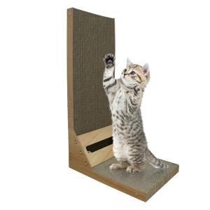 China OEM Scratching Board L Shaped Detachable Pet Scratching Post on sale