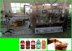  Carbonated Soft Drink Automatic Bottle Filling Machine For Beverage / Chemical / Food Manufactures
