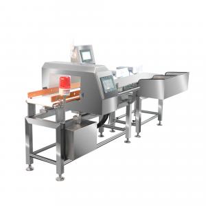  10 - 80 Meter Adjustable Conveyor Weight Checker Combined With Metal Detector IP67 Waterprood Rating Manufactures