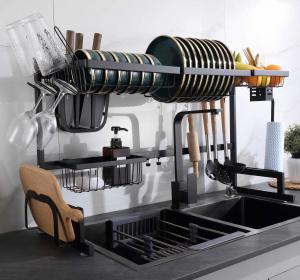  20inch height adjustable over sink dish rack , drying rack dishes over sink 12inch width Manufactures