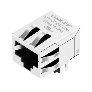  Belfuse SI-61024-F Compatible LINK-PP LPJG0897CNL 100/1000 Base-T Tab Down Without Led Single Port Shielded RJ45 Socket Price Manufactures