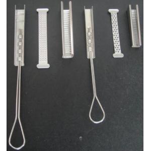 Stainless steel Drop Wire Clamp used for support cables and wires